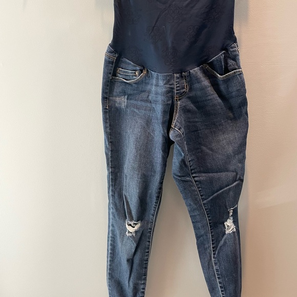 Jessica Simpson maternity jeans size small like new - Picture 2 of 3